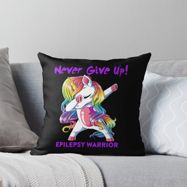 Item preview, Epilepsy Warrior - Never Give Up! - Support Epilepsy Warrior Gifts designed and sold by whlrcheryl.