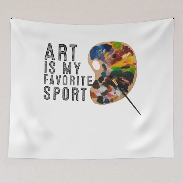 Item preview, Art Is My Favorite Sport presents for art lovers  designed and sold by MoMasry.