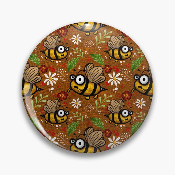 Item preview, Bee - autumn gold designed and sold by Limones-Design.