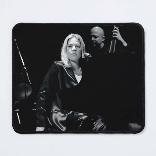 Item preview, Diana Krall - BW Photograph designed and sold by ConcertImages.