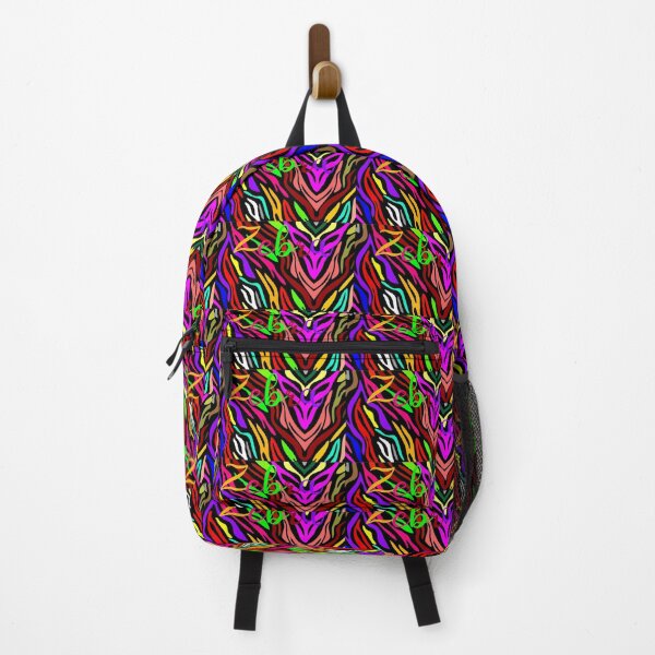 Item preview, Multicolored zebra pattern designed and sold by Maxbevier.