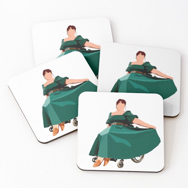Item preview, Elegant girl in wheelchair  designed and sold by eucalyptusgirl.