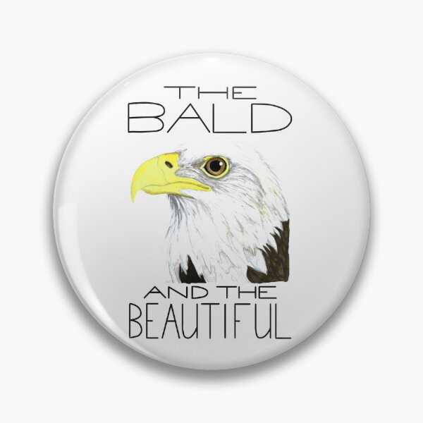 Item preview, The Bald And The Beautiful (Bald Eagle) designed and sold by LauraWolfArtist.