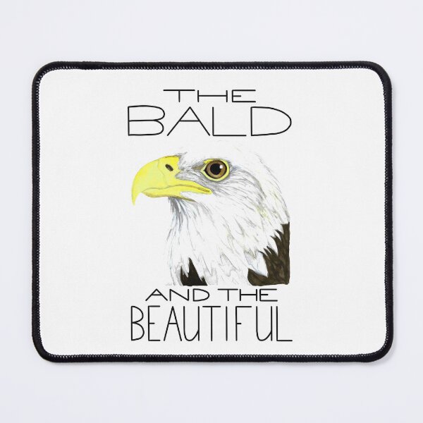 Item preview, The Bald And The Beautiful (Bald Eagle) designed and sold by LauraWolfArtist.