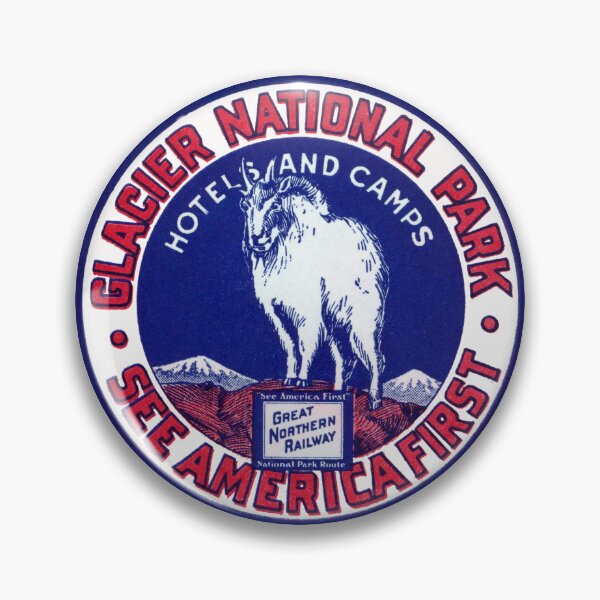 Item preview, 1940s Glacier National Park designed and sold by historicimage.