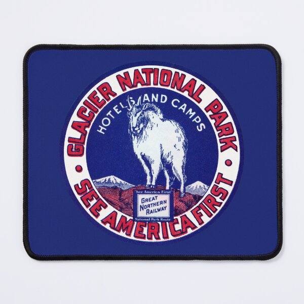 Item preview, 1940s Glacier National Park designed and sold by historicimage.