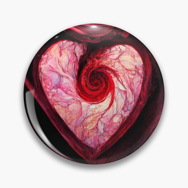 Aperçu de l'œuvre Coeur tourbillonnant créée et vendue par Vimpace.
