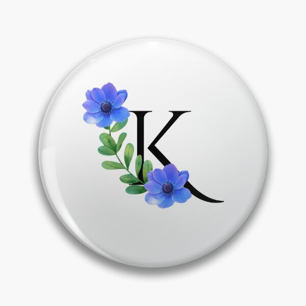 Item preview, Floral K designed and sold by ThoughtfulyCute.