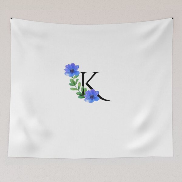 Item preview, Floral K designed and sold by ThoughtfulyCute.