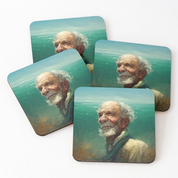 Item preview, Old Man in the Ocean designed and sold by Vimpace.