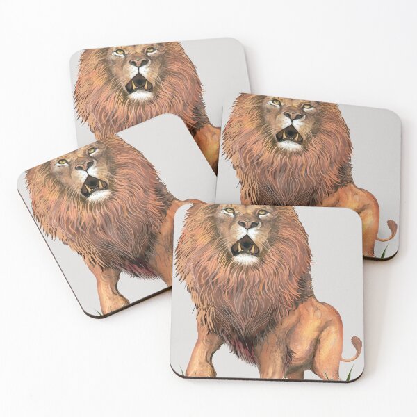 Item preview, wild lion “king of beasts,” designed and sold by SUNDigital123.