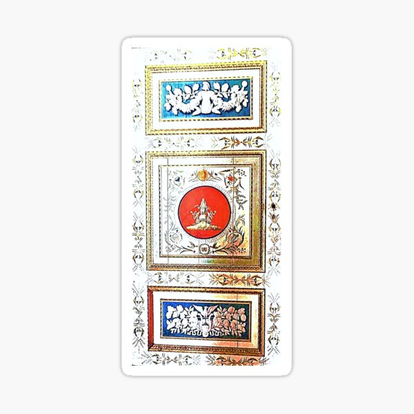 Palazzo Ducale painted door Sticker