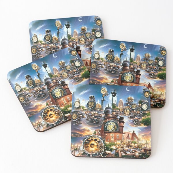 Item preview, Clockwork Metropolis designed and sold by CyaKnight.