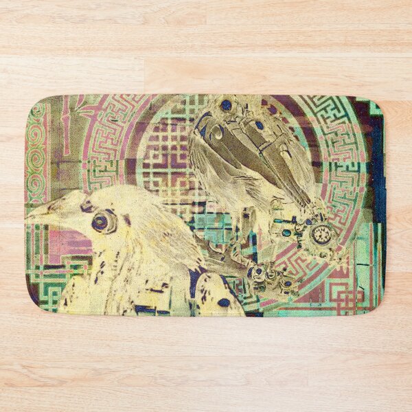 Item preview, Huginn and Muninn go on a Chinese Cyberpunk Adventure designed and sold by Kayrosis.