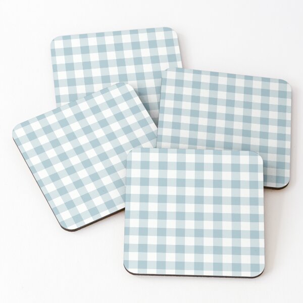 Item preview, Minimalistic Coastal Blue Plaid designed and sold by MameDesign.