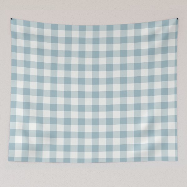 Item preview, Minimalistic Coastal Blue Plaid designed and sold by MameDesign.