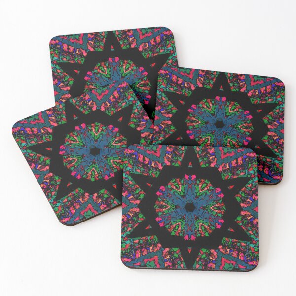 Item preview, Colorful Knit Star of Life designed and sold by ArtistsQuest.