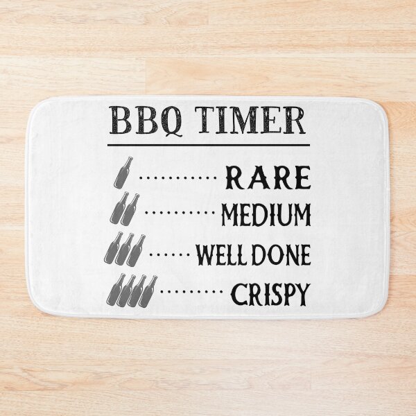 Item preview, Dads BBQ Timer, Funny Beer Drinking Smoke Meat BBQ Party design designed and sold by Merchking1.