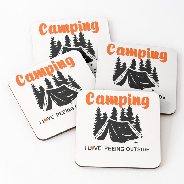 Item preview, Camping - I Love Peeing Outside Funny Camping Hiking designed and sold by manzee.