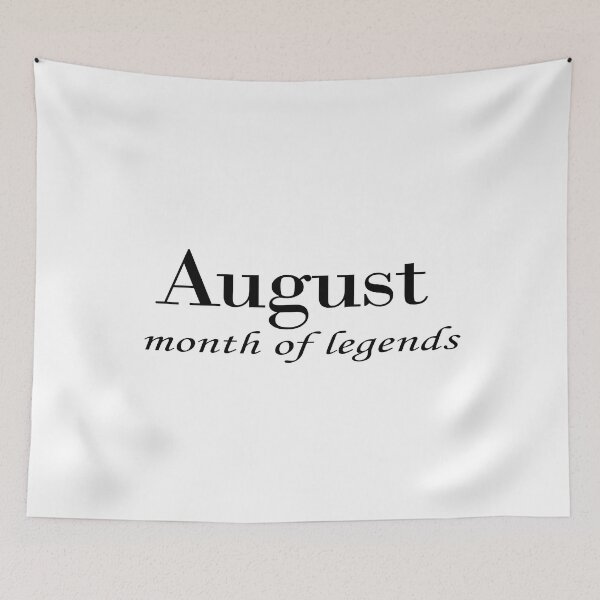 Item preview, August month of legends t-shirt designed and sold by Ami Ne.