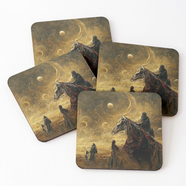 Item preview, Nazgûl Oil Painting designed and sold by Vimpace.