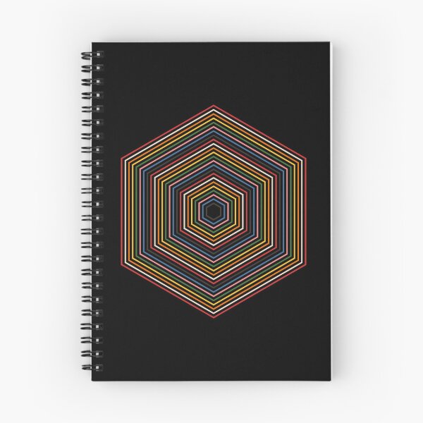 Item preview, Retro Hex Lines designed and sold by Texterns.