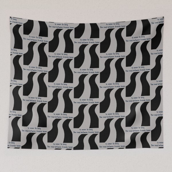 Item preview, The road between friend's homes is never too long designed and sold by Brewed  Styles.