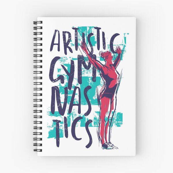 Item preview, Gymnastics girl design with grunge effect designed and sold by Rob-Son.