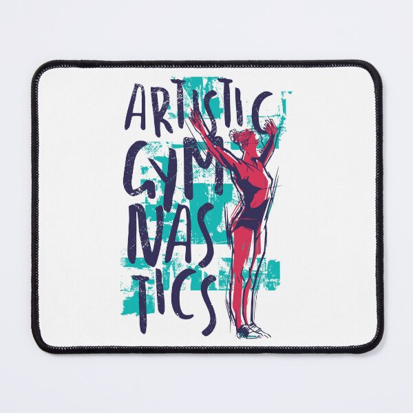 Item preview, Gymnastics girl design with grunge effect designed and sold by Rob-Son.