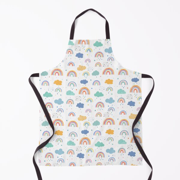 Item preview, Pastel rainbows clouds nursery room kids room decor pop cute designed and sold by StudioAkubi.
