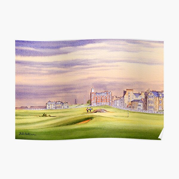 The Greatest Golf Course 17th Green. Poster