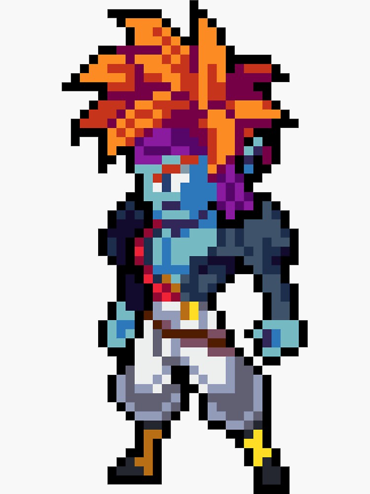 Broly Super Saiyan 5 HQ Pixel Edition Sticker for Sale by adventfan