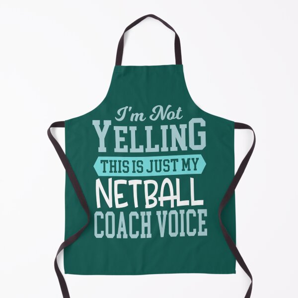 Item preview, Netball Coach Voice-Cool Funny Best Netball Player Team Quotes Champion Sayings designed and sold by AmeliaBeilkez.