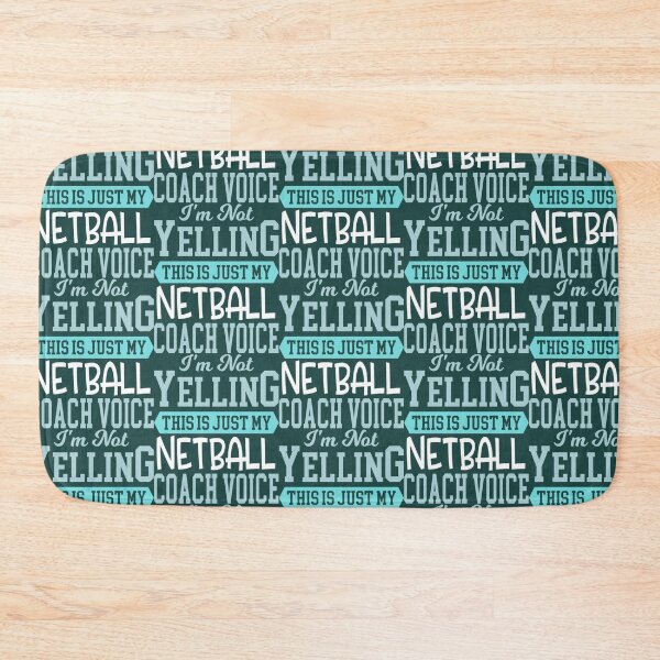 Item preview, Netball Coach Voice-Cool Funny Best Netball Player Team Quotes Champion Sayings   designed and sold by AmeliaBeilkez.