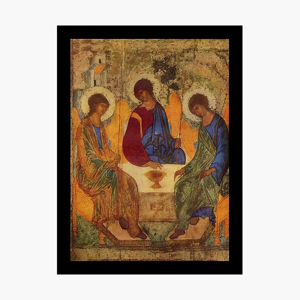 Holy Trinity by Rublev Photographic Print