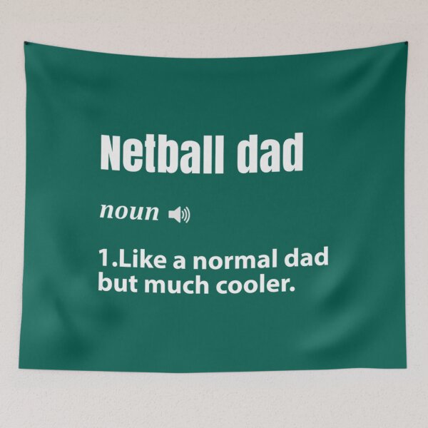 Item preview, Netball dad     designed and sold by AmeliaBeilkez.