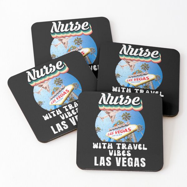 Item preview, Retro Nurses Las Vegas Travel Vibes designed and sold by TeevesROCTees.
