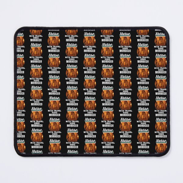 Item preview, Retro Nurse With Morocco Travel Vibes designed and sold by TeevesROCTees.