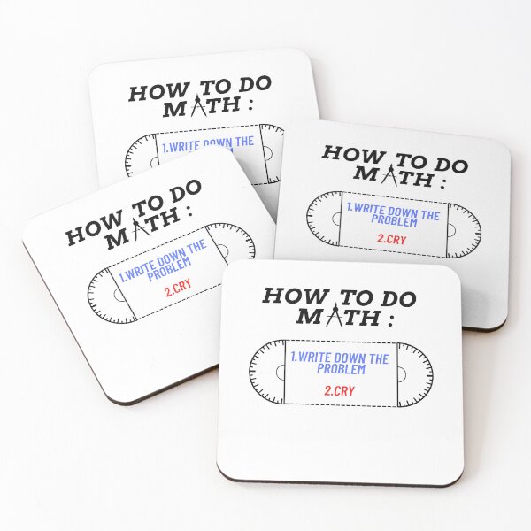 Item preview, HOW TO DO MATH, FUNNY QUOTE designed and sold by all-u-need.