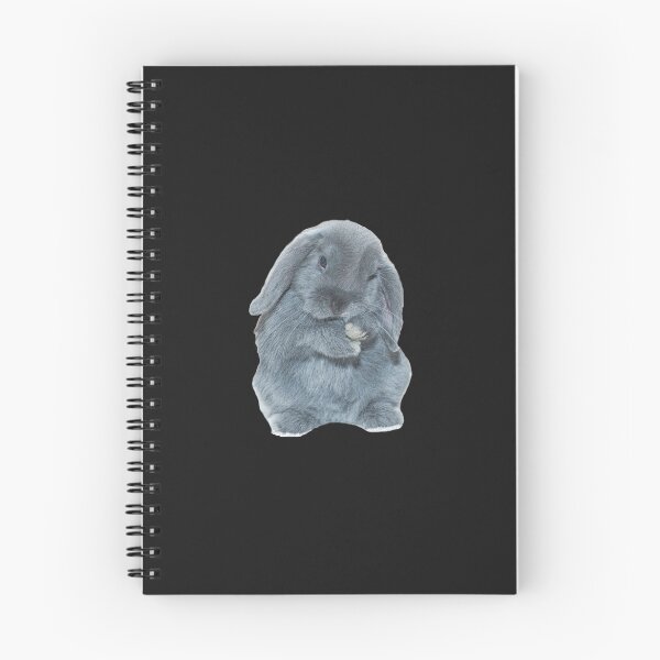 Item preview, A Grey Mini Lop Bunny Rabbit Art  designed and sold by RobertSchwart.