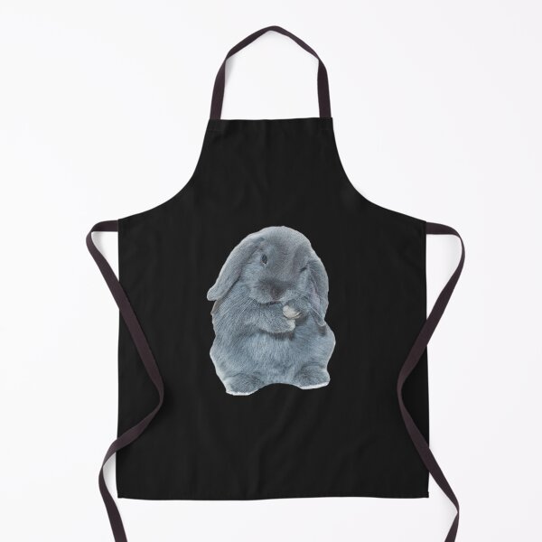 Item preview, A Grey Mini Lop Bunny Rabbit Art designed and sold by RobertSchwart.