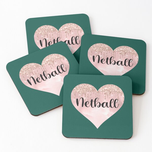 Item preview, Netball girl gifts glitter heart   designed and sold by AmeliaBeilkez.