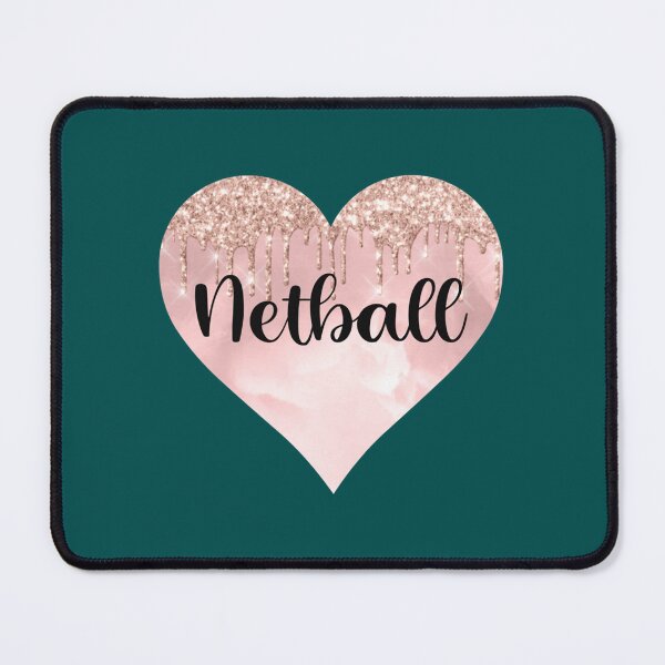 Item preview, Netball girl gifts glitter heart designed and sold by AmeliaBeilkez.