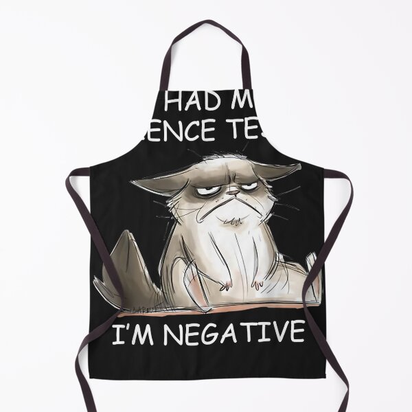 Item preview, I Had My Patience Tested I'm Negative Cat Funny Tee  designed and sold by JAVIERCARRIZAL.