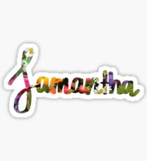 Samantha - Floral Sticker
