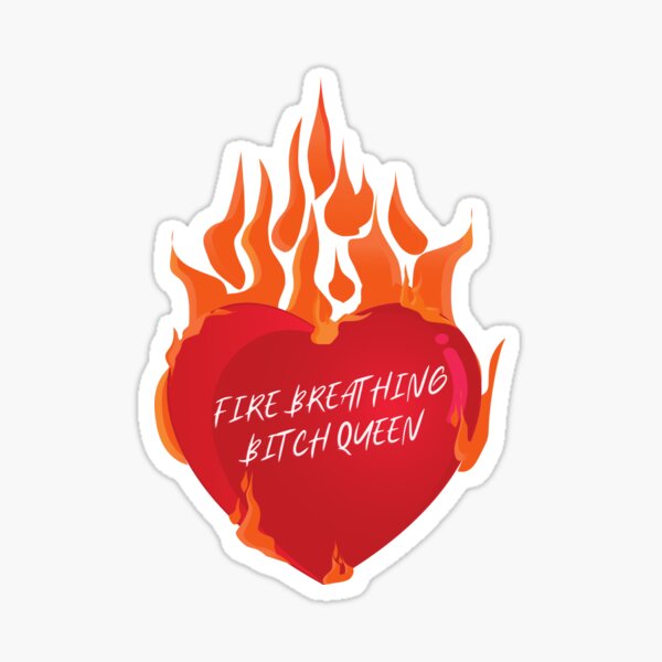 Fireheart aelin Sticker