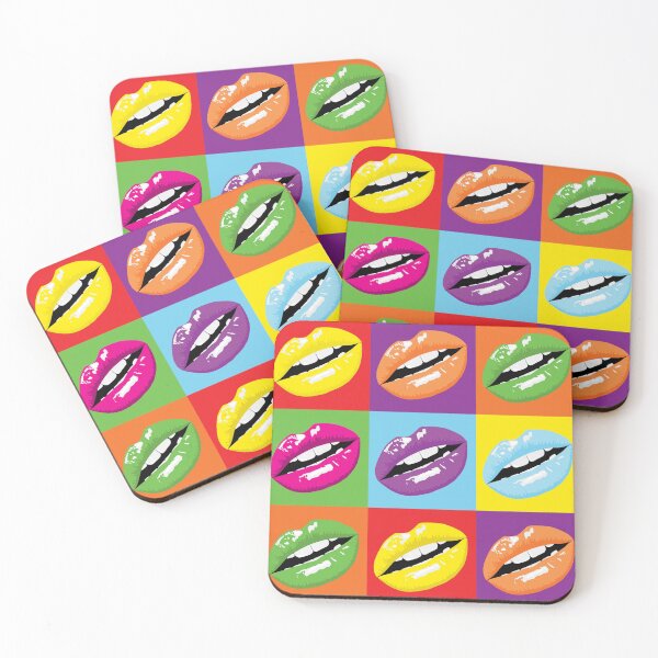 Item preview, Kissme Punk Lips with Colorful Lipstick  designed and sold by oli-ml.