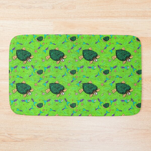Item preview, Turtle fun - green designed and sold by Limones-Design.