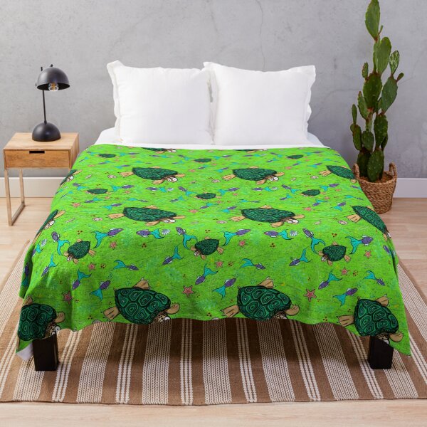 Item preview, Turtle fun - green designed and sold by Limones-Design.