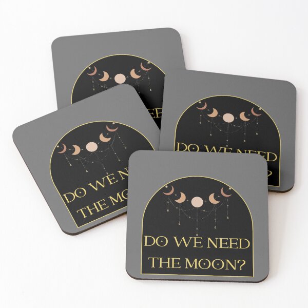 Item preview, Do We Need The Moon Black Arch designed and sold by Pink Ribbon.